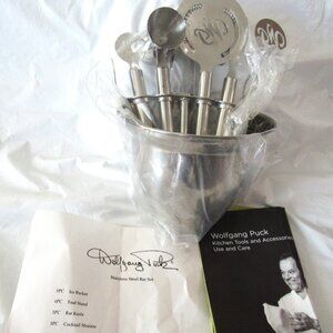 Wolfgang Puck Kitchen Tools and Ice Bucket.